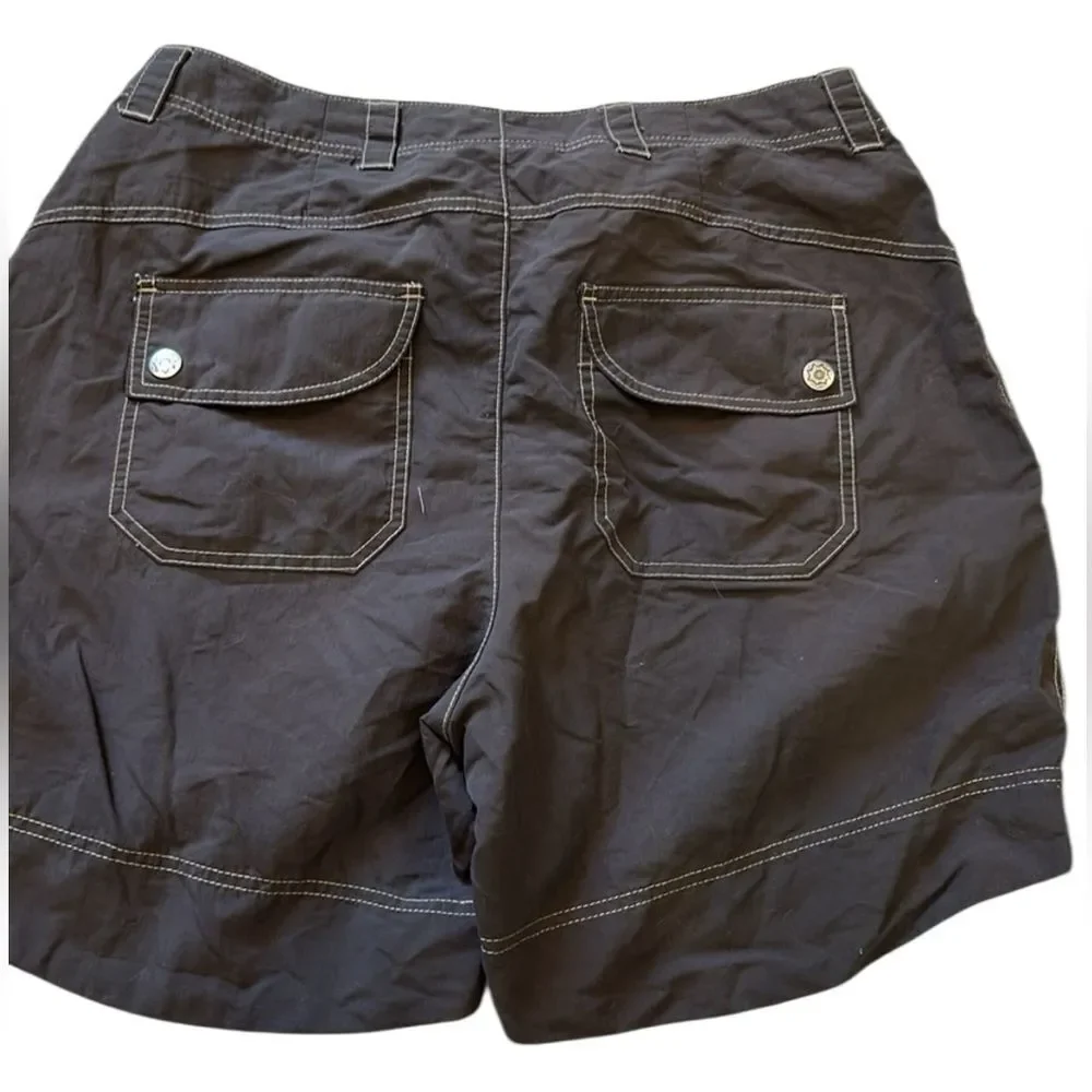Sahalie Brown Athletic Shorts Lightweight Versatile